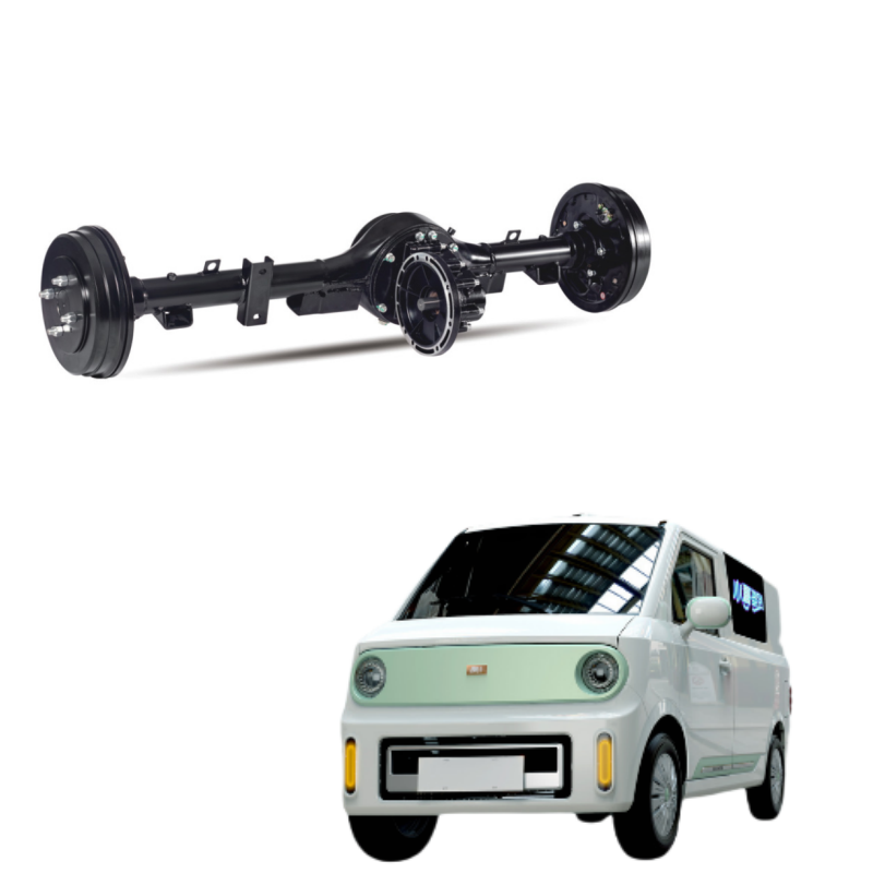 Superior Performance and Durability - Gear-Grinded Rear Axle for MINI EV and Low-Speed Four-Wheelers